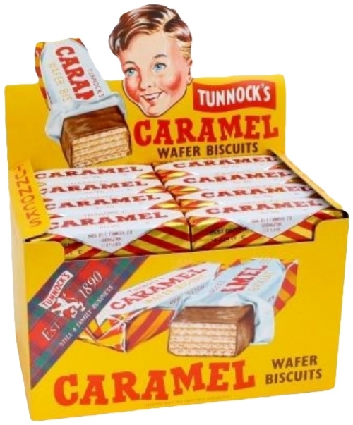 TUNNOCK'S Caramel Wafer Single 30g