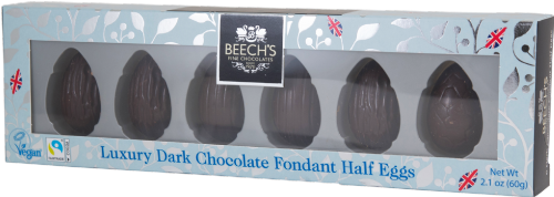 BEECH'S Luxury Dark Chocolate Fondant Creme Eggs 60g