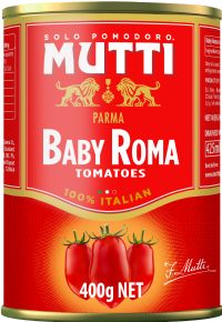 MUTTI Baby Roma Tomatoes 400g