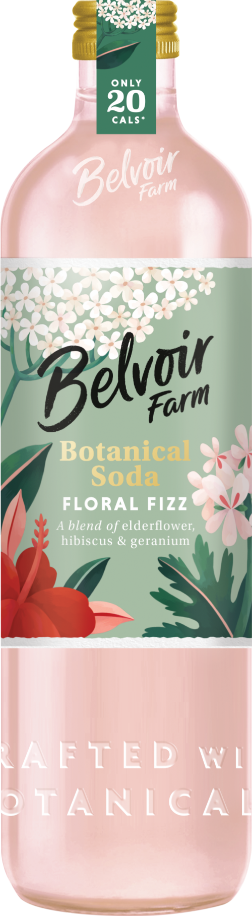 BELVOIR Botanical Soda - Floral Fizz 50cl