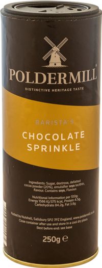 POLDERMILL Barista's Chocolate Sprinkle 250g