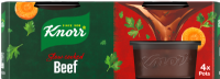 KNORR 4x Stock Pot - Beef 112g