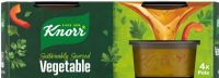 KNORR 4x Stock Pot - Vegetable 112g