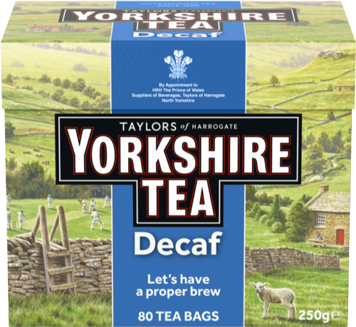 TAYLORS Yorkshire Tea Decaf - Teabags 80's