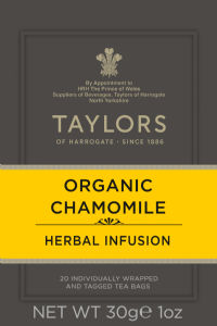 TAYLORS OF HARROGATE Organic Chamomile - 20 Teabags 30g