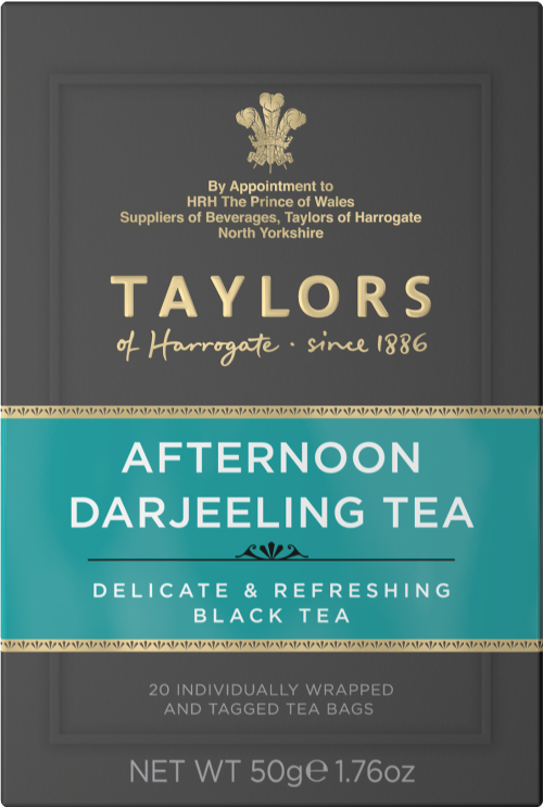 TAYLORS Afternoon Darjeeling Tea - 20 Teabags 50g