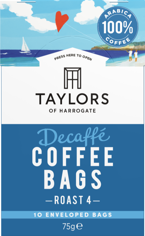 TAYLORS Coffee Bags - Decaffe 10's
