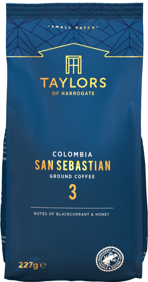 TAYLORS Columbia San Sebastian Ground Coffee 227g