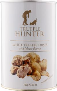 TRUFFLE HUNTER White Truffle & Lobster Crisps - Tin 100g