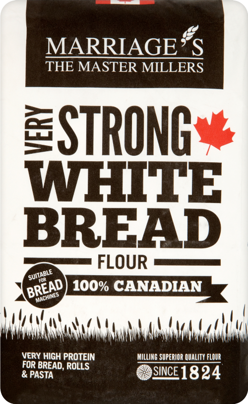MARRIAGE'S Very Strong White Bread Flour 100% Canadian 1.5kg