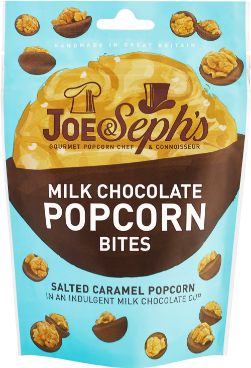 JOE & SEPH'S Milk Chocolate Popcorn Bites 63g