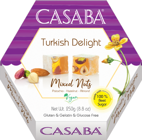 CASABA Turkish Delight - Mixed Nuts 250g