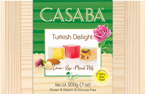 CASABA Mixed Turkish Delight - Wooden Box 200g