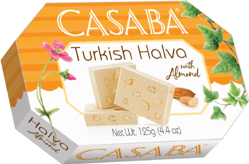 CASABA Turkish Halva with Almond 125g