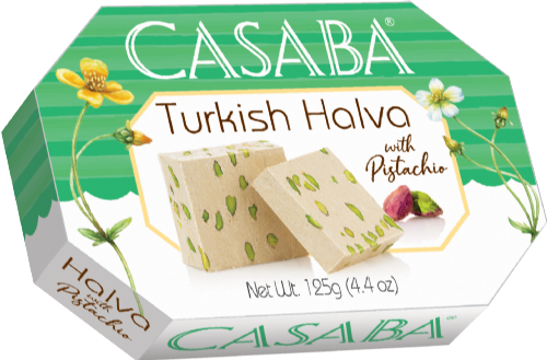 CASABA Turkish Halva with Pistachio 125g