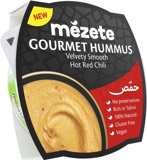 MEZETE Hummus - Red Hot Chili 215g