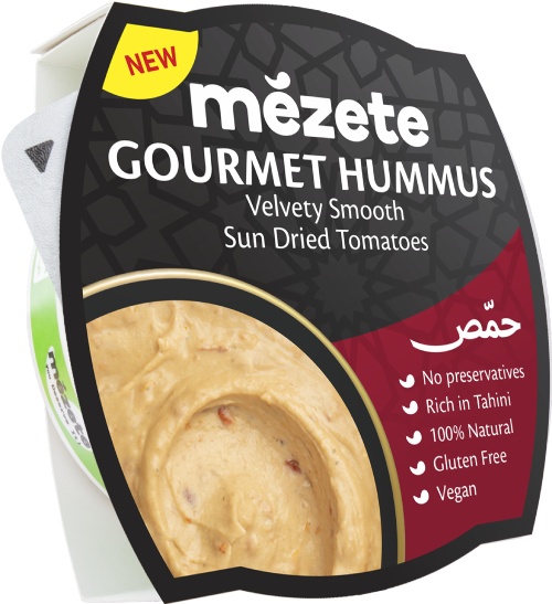 MEZETE Hummus - Sun Dried Tomato 215g