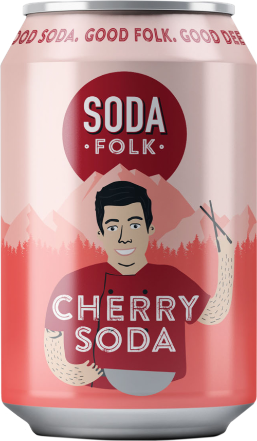 SODA FOLK Cherry Soda 330ml