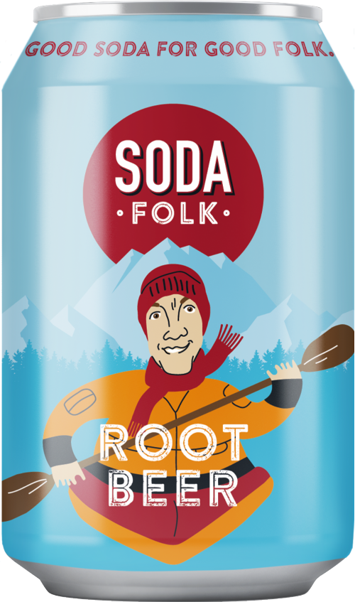 SODA FOLK Root Beer 330ml