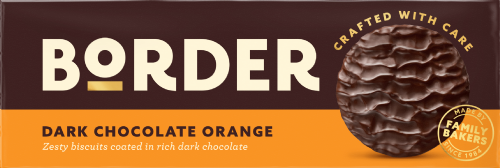 BORDER Dark Chocolate Orange 150g