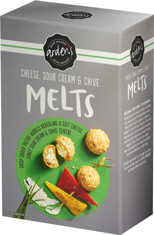 ARDEN'S Melts - Cheese, Sour Cream & Chive 60g