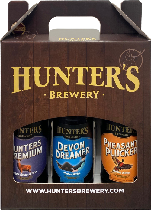 HUNTER'S Ale Selection Gift Pack (3x500ml)