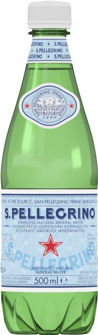 SAN PELLEGRINO Sparkling Natural Mineral Water - PET 500ml