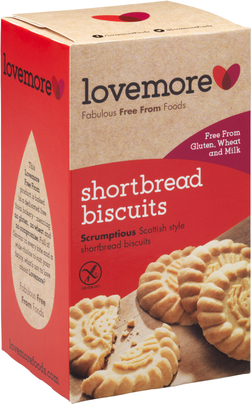 LOVEMORE Shortbread Biscuits 200g