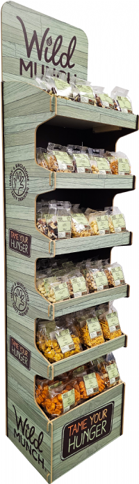 WILD MUNCH MDF Floor Standing Display Unit