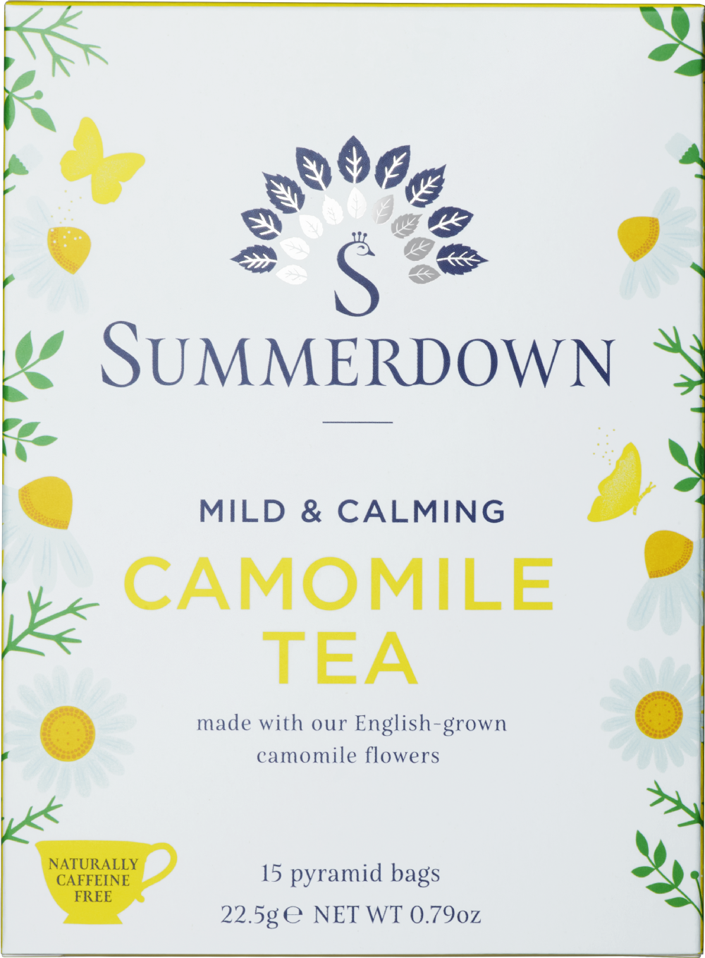 SUMMERDOWN Camomile Tea - 15 Pyramid Bags 22.5g