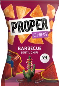 PROPER Chips - Barbecue Lentil Chips 20g