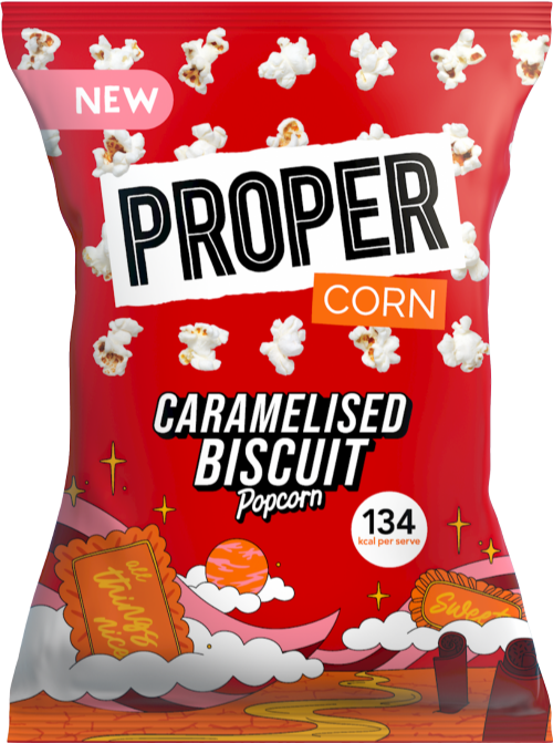 PROPER Corn - Caramelised Biscuit Popcorn 90g