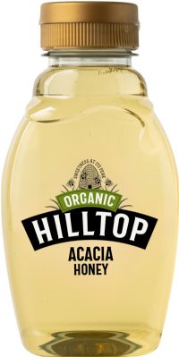 HILLTOP Organic Acacia Honey - Squeezy 340g