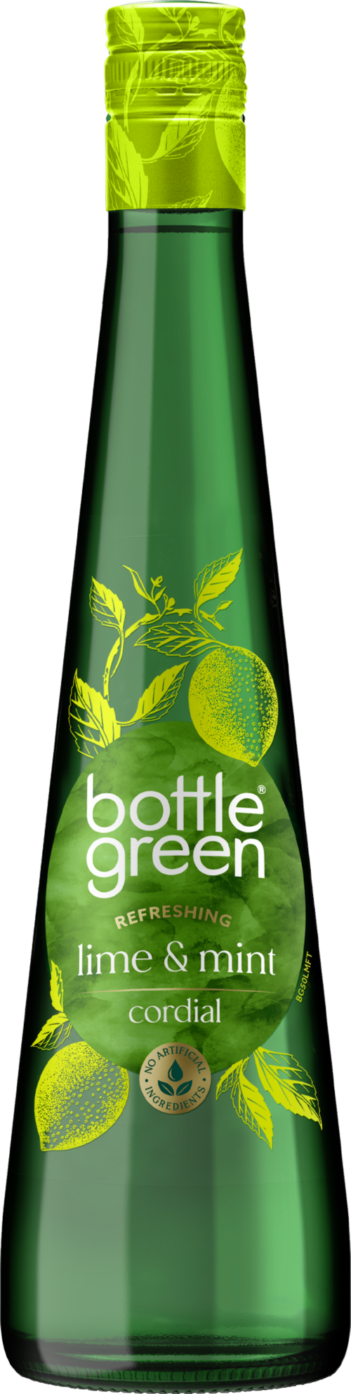 BOTTLE GREEN Lime & Mint Cordial 50cl