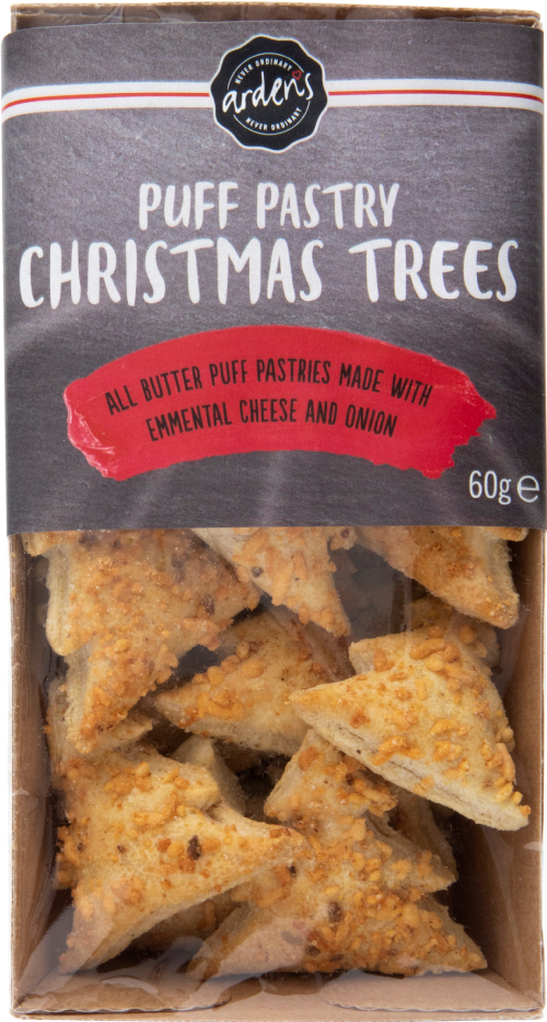 ARDEN'S Puff Pastry Christmas Trees 60g
