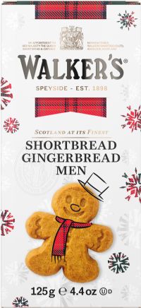 WALKER'S Shortbread Gingerbread Men 125g