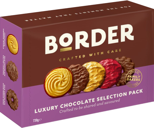 BORDER Luxury Chocolate Selection Pack 730g