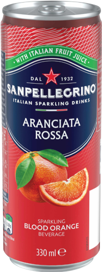 SAN PELLEGRINO Sparkling Beverage - Aranciata Rossa (Blood Orange) 330ml