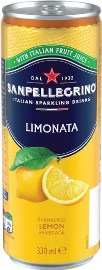 SAN PELLEGRINO Sparkling Beverage - Limonata (Lemon) 330ml