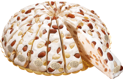QUARANTA Almond Soft Nougat Cake 165g