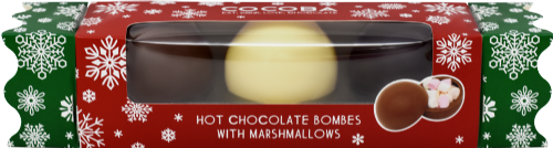 COCOBA Mixed Hot Chocolate Bombes with Marshmallows 150g