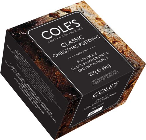 COLE'S Classic Christmas Pudding with Premium Ale 227g