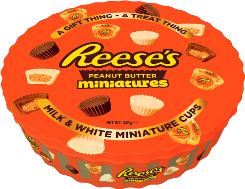 REESE'S Peanut Butter Miniature Cups - Tin 345g