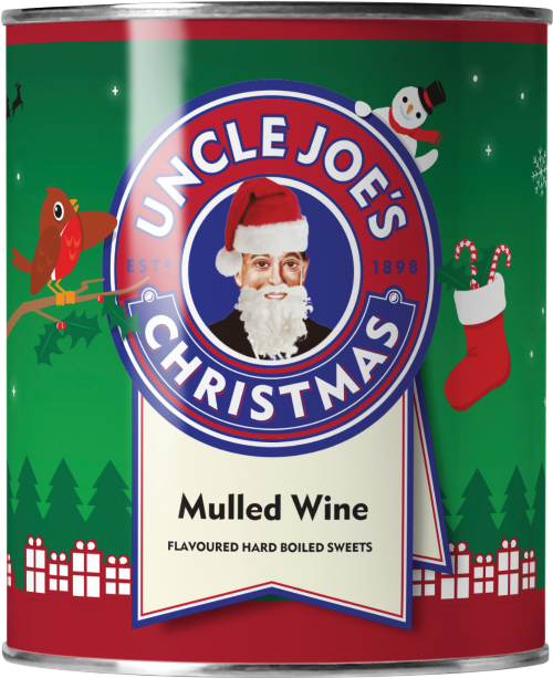 UNCLE JOE'S Mulled Wine Sweets - Tin 120g