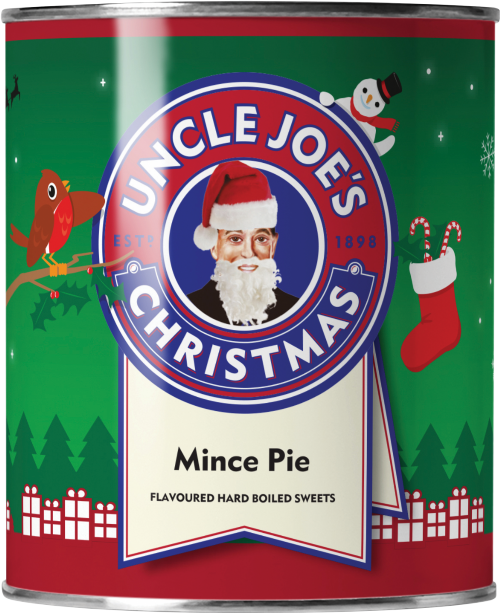UNCLE JOE'S Mince Pie Sweets - Tin 120g