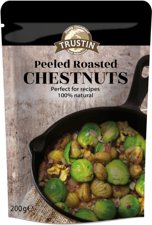 TRUSTIN Peeled Roasted Chestnuts 200g