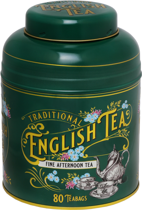 NEW ENGLISH TEAS Afternoon Tea in Vintage Caddy 80 T/B 160g