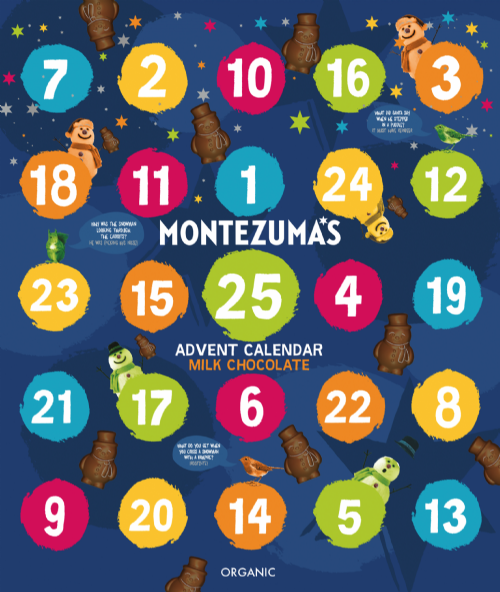MONTEZUMA'S Advent Calendar - Milk Chocolate 200g