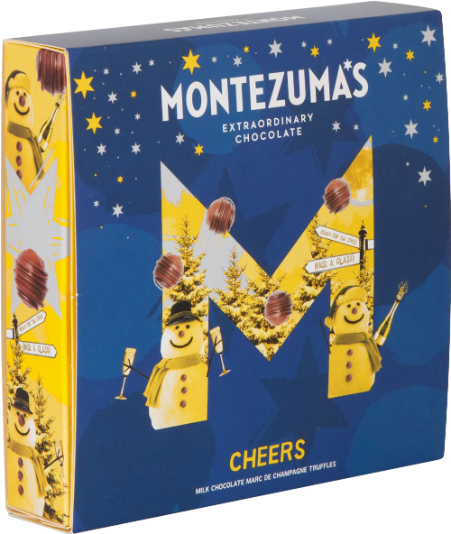 MONTEZUMA'S Cheers - Marc de Champagne Truffles 215g