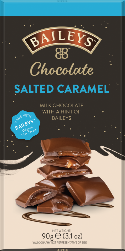 LIR Baileys Salted Caramel Milk Chocolate Truffle Bar 90g